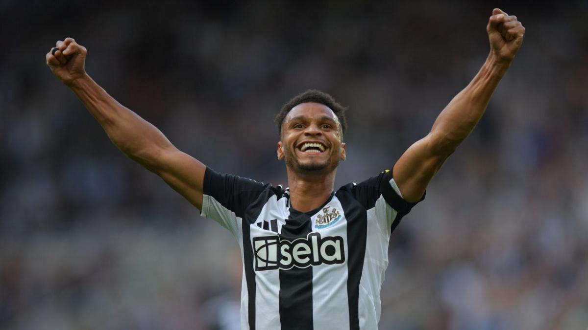 Newcastle forward Jacob Murphy